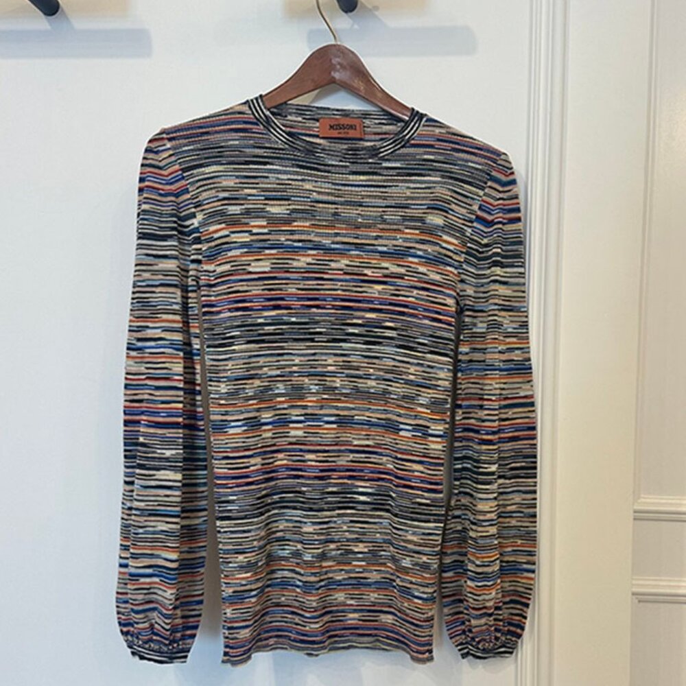 MISSONI LONG SLEEVE TOP